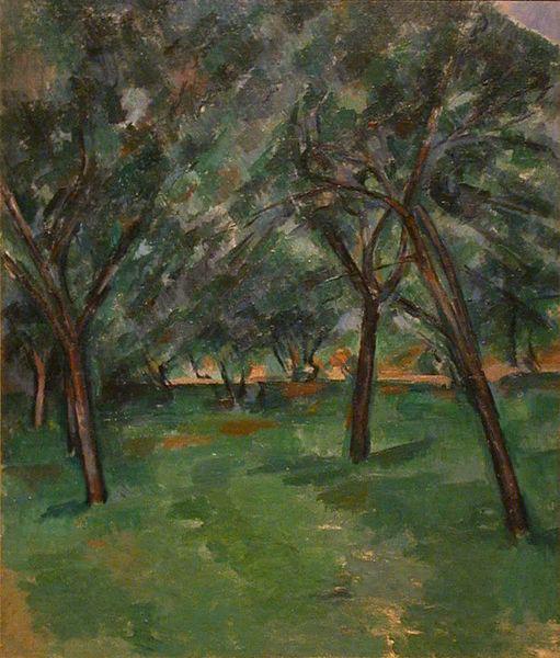 Paul Cezanne A Close oil painting image